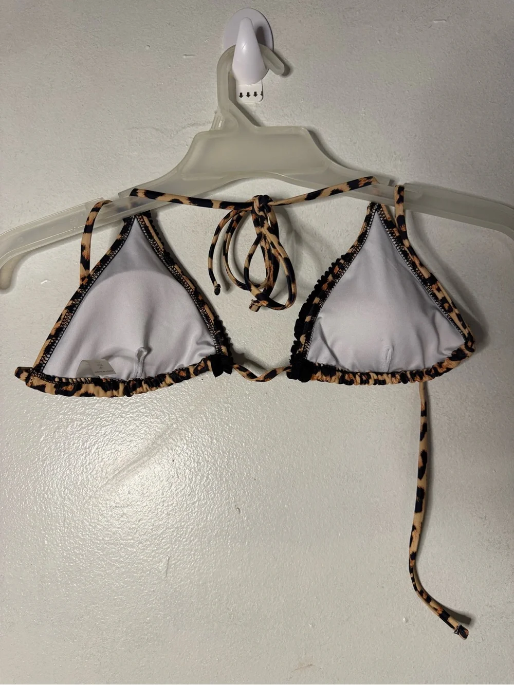 Leopard Print Triangle Bikini